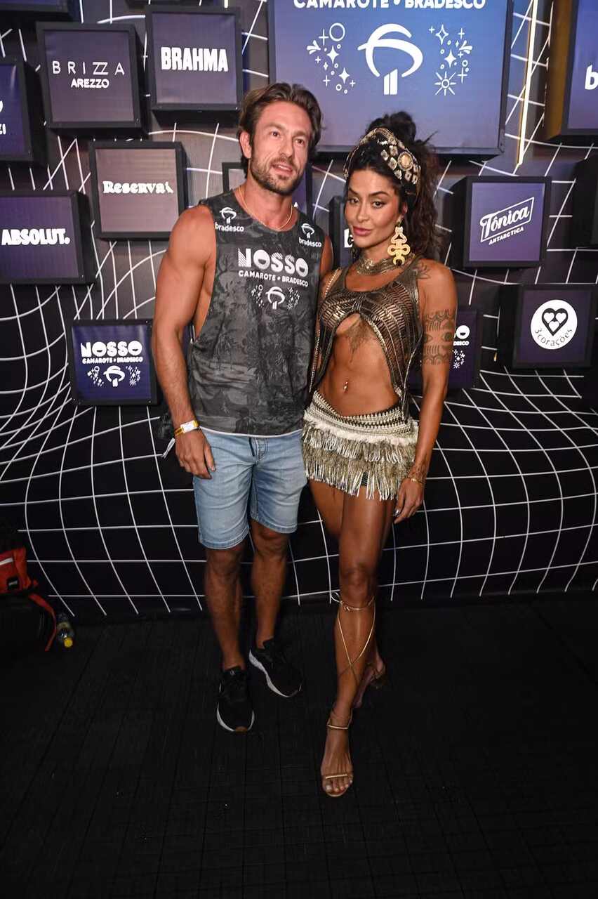Aline Campos e Felipe Von Borstel