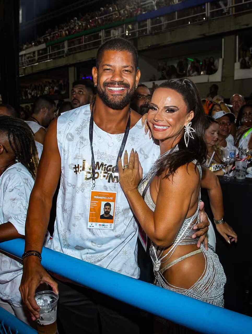 Viviane Araujo e Guilherme Militão