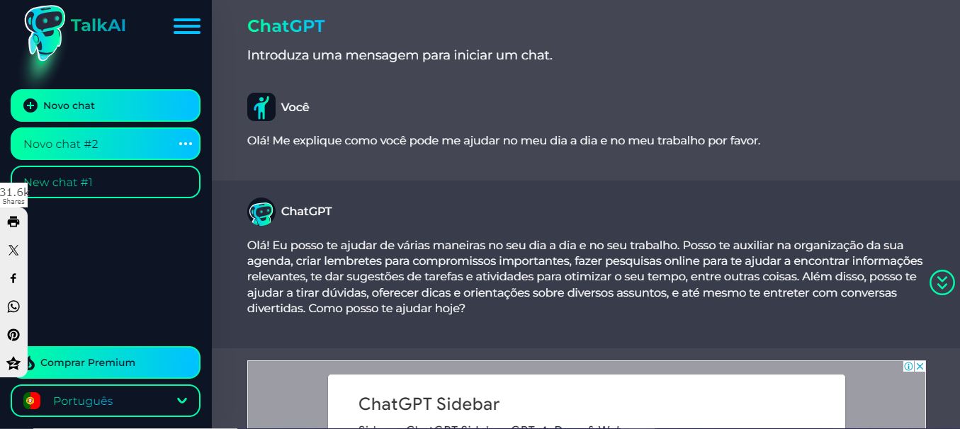 Novo Chat GPT