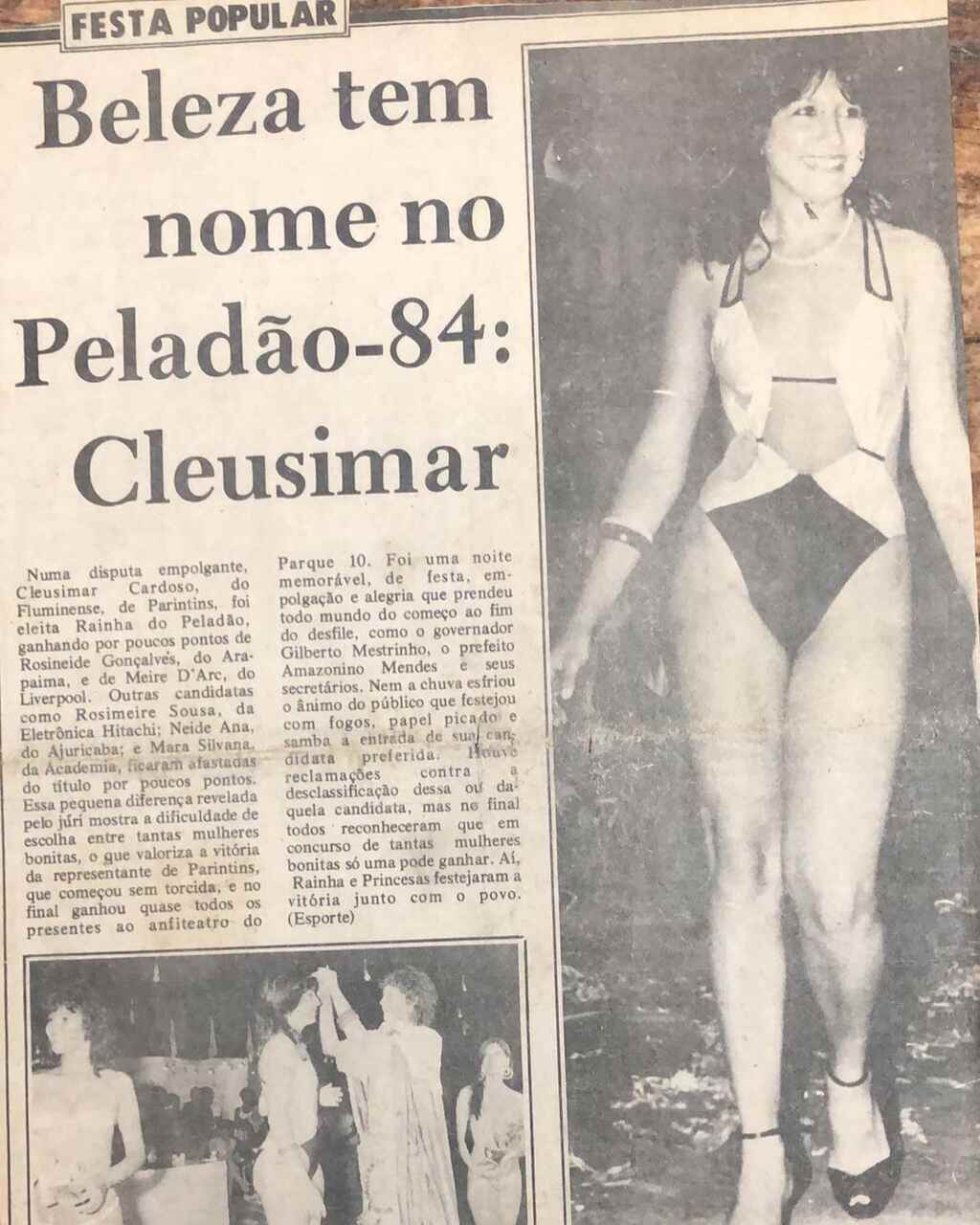 Mãe de Djidja Cardoso vence é eleita Rainha do Peladão aos 14 anos